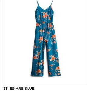 Floral jumpsuit